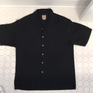 Tommy Bahama herringbone silk shirt.